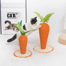 Load image into Gallery viewer, Carrot Cat Scratching Post