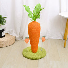 Load image into Gallery viewer, Carrot Cat Scratching Post