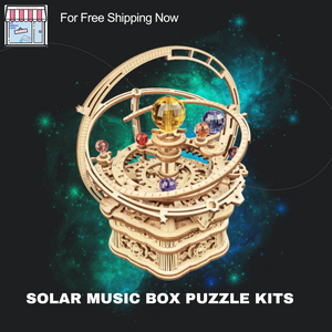 Solar Music Box Puzzle Kits