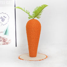 Load image into Gallery viewer, Carrot Cat Scratching Post
